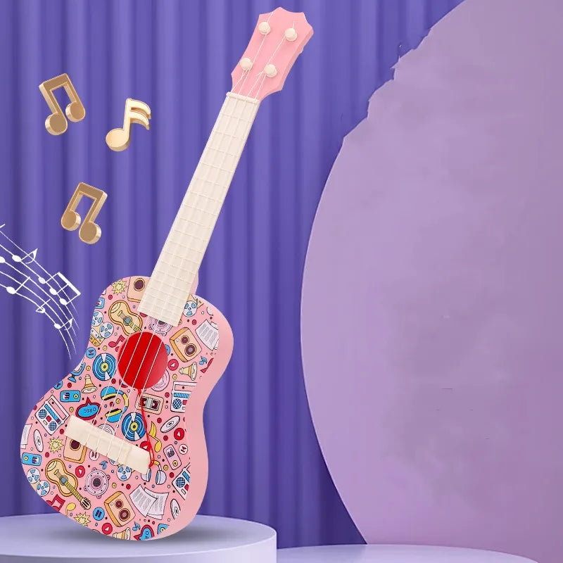 direct simulation ukulele children's simulation guitar can play Enlightenment educational instruments Music Toys