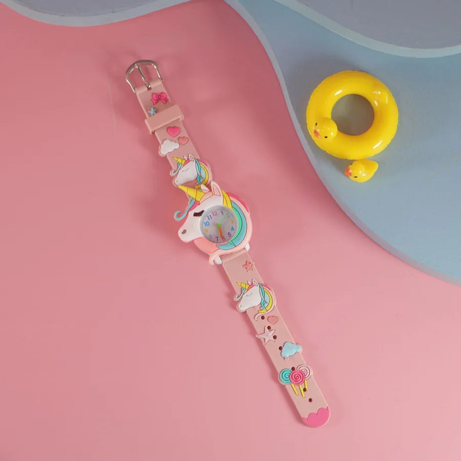 Manufacturers supply new creative children's watches kindergarten primary school students cartoon veneer watches cartoon watch wholesale