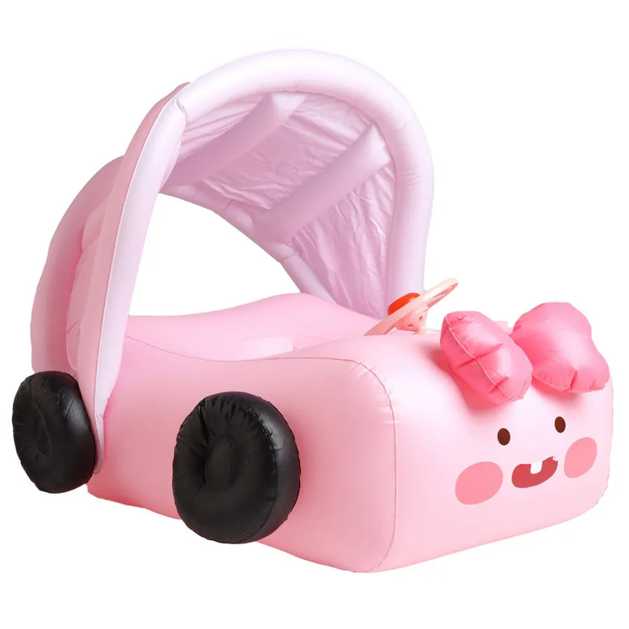Cute Car Sunshade PVC Swim Ring Swimming Accessories 1 Piece