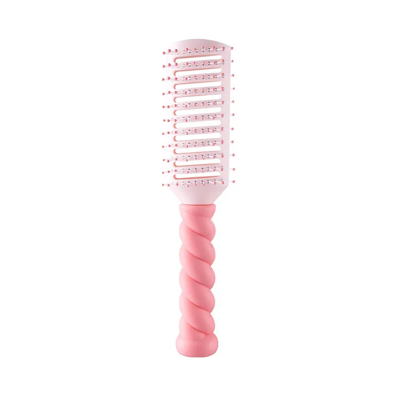 Simple Style Solid Color PP Nylon Hair Comb