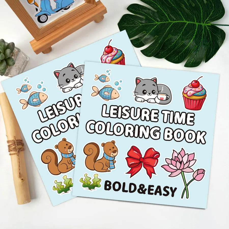 1 Piece Cartoon Letter Learning School Cute Painting Paper
