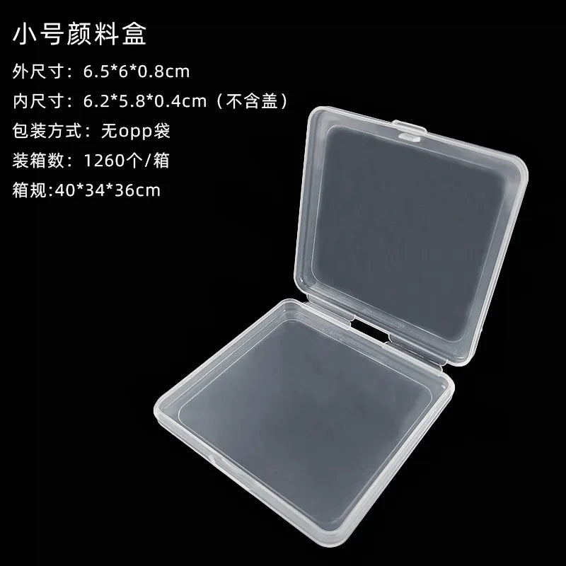 Transparent plastic packaging box hardware tools sample display box parts packaging box accessories Finishing Card storage box
