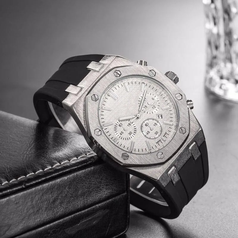 casual classic style geometric horseshoe buckle quartz women's watches