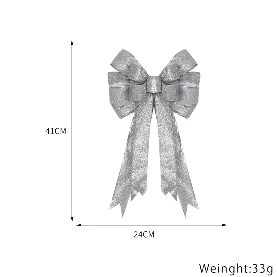 Christmas Cute Exaggerated Bow Knot Indoor Party Festival Decorative Props