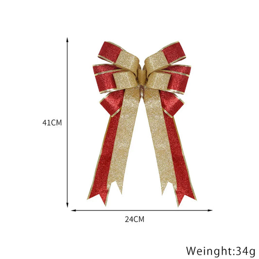 Christmas Cute Exaggerated Bow Knot Indoor Party Festival Decorative Props