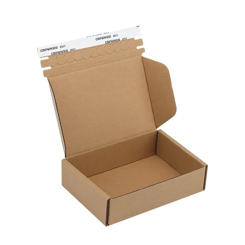 Colorful Thickened Zipper Kraft Paper Airplane Box Cosmetic Jewelry Custom Printed Gift Box Small Batch Beauty Supplies