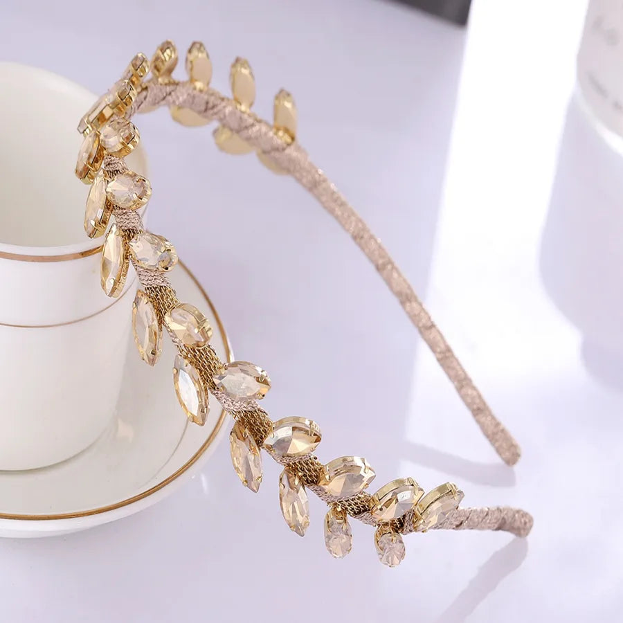 Elegant Women's Geometric Mixed materials Hair Band