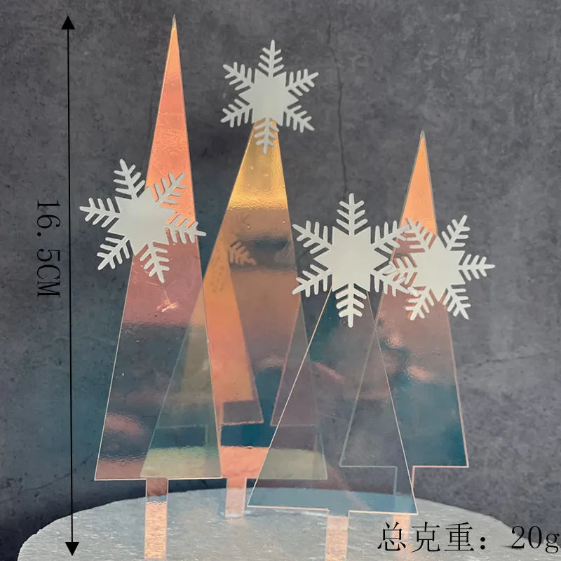 Christmas Casual Letter Arylic Birthday Cake Decorating Supplies Cake Decorating Supplies