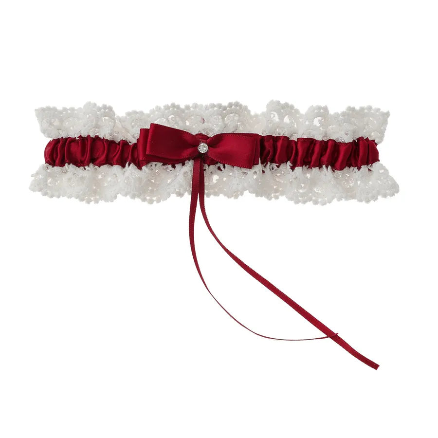 Sexy Solid Color Holiday Party Garter