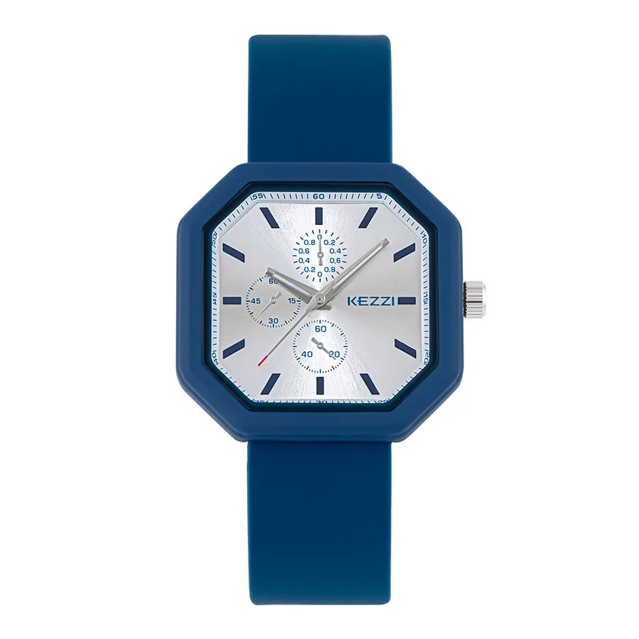 casual square buckle quartz men's watches