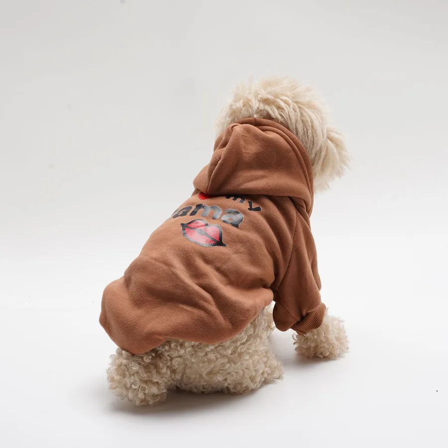 Simple Style Polyester Solid Color Pet Clothing