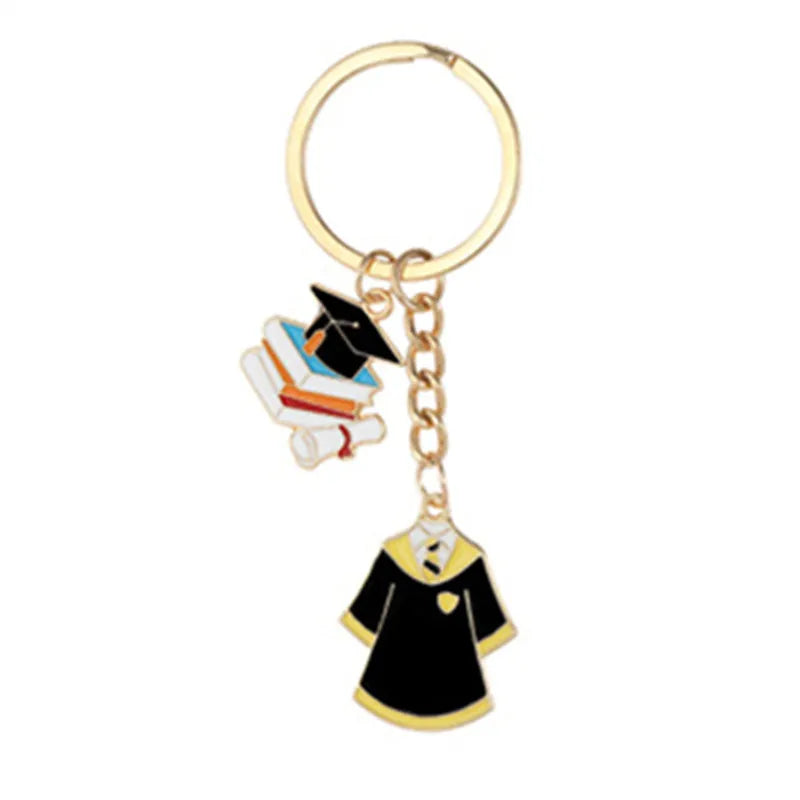 1 Piece Modern Style Simple Style Book Alloy Stamping Stoving Varnish Plating Unisex Screw Clasp Closure Keychain