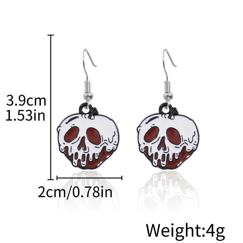 Halloween Ghost Devil Death Zombie Horror Pumpkin Skull Ear Cuff Alloy Geometric Pattern Unisex Original Design Jewelry Earring