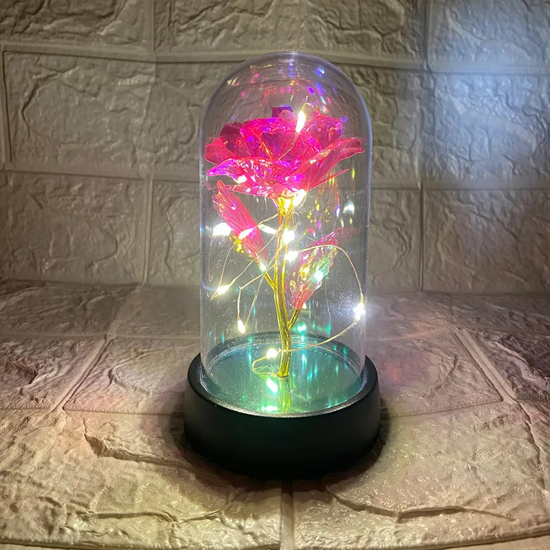 valentine's day romantic pastoral flower plastic party festival preserved flower