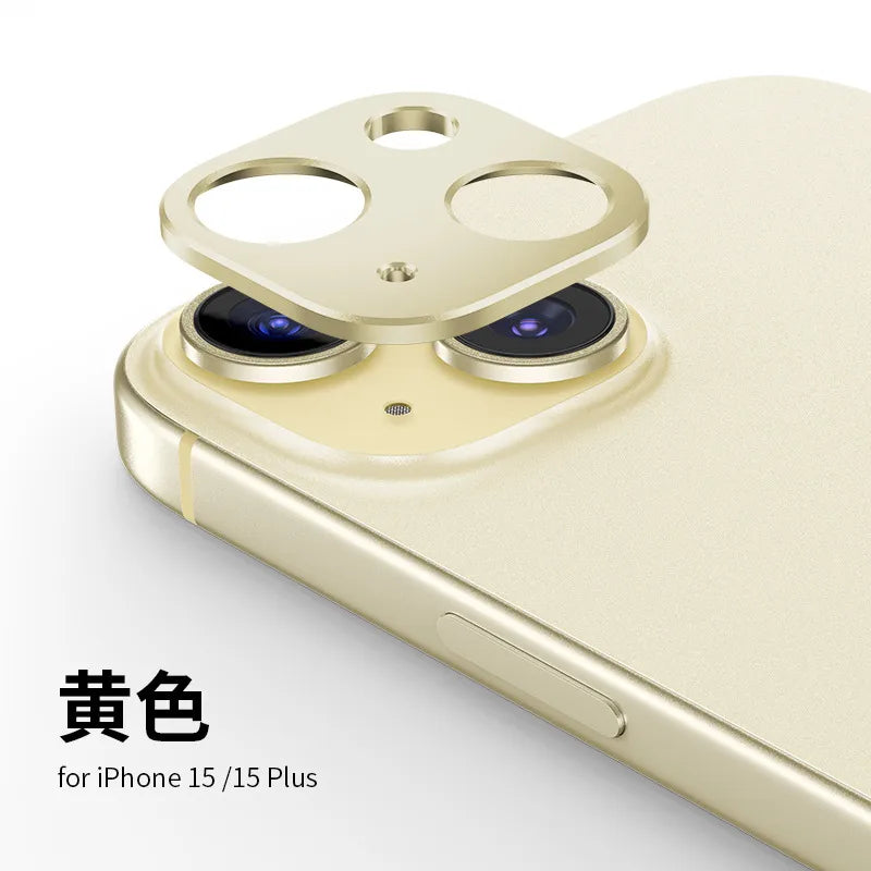 Suitable for Apple 16 lens film IPhone15ProMax mobile phone camera titanium metal stickers anti-drop wholesale