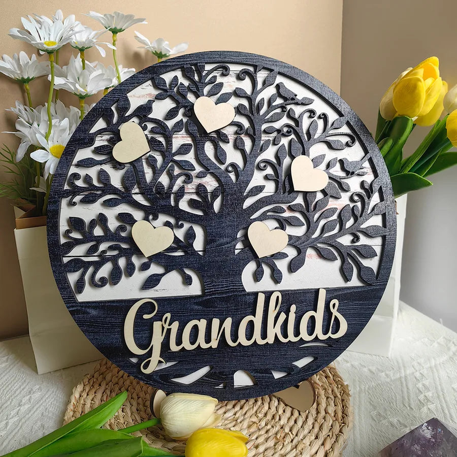 Mother'S Day Casual Elegant Classical Letter Wood Ornaments Artificial Decorations