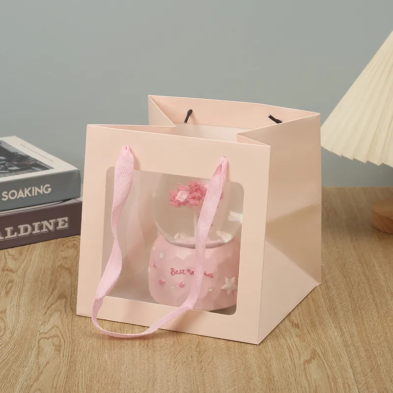 Cute Romantic Solid Color White card Party Birthday Gift Wrapping Supplies Party Supplies Gift Wrapping Supplies 1 Piece