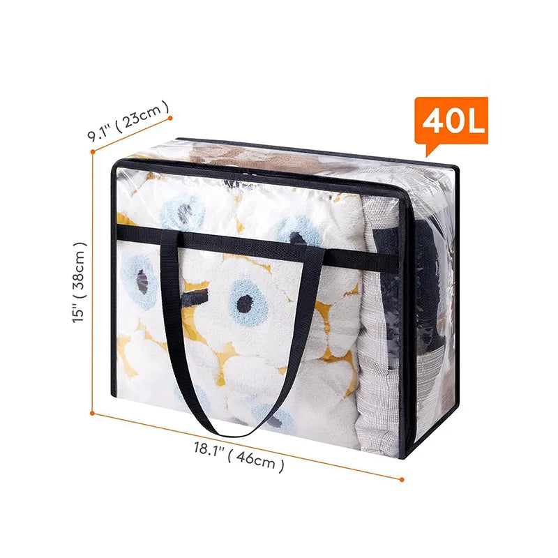Simple Style Transparent PVC Storage Bag