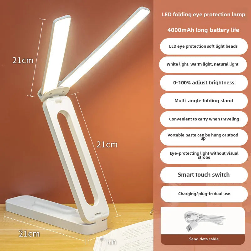 Eye-protection Reading Lamp For Study Led Desk Lamp Modern Simple Style Adjustable Brightness Touch Control