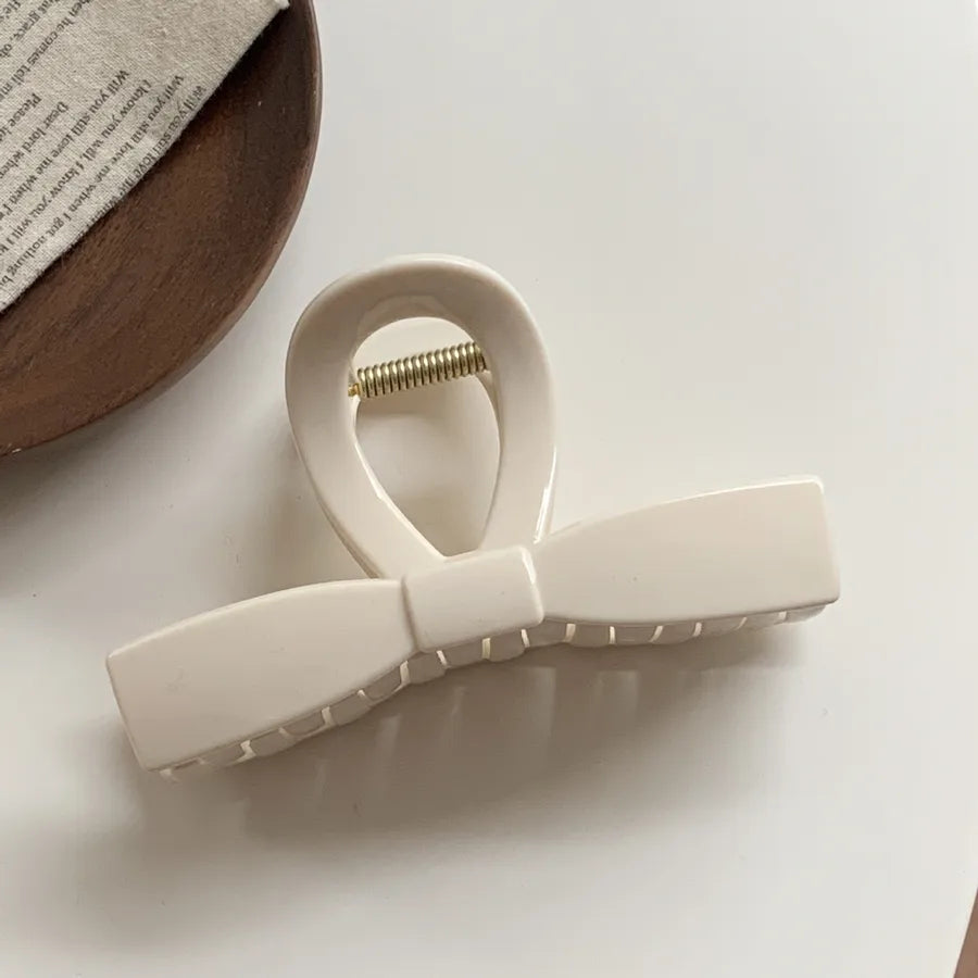 Casual Elegant Lady Women's Bow Knot pc Hair Claws