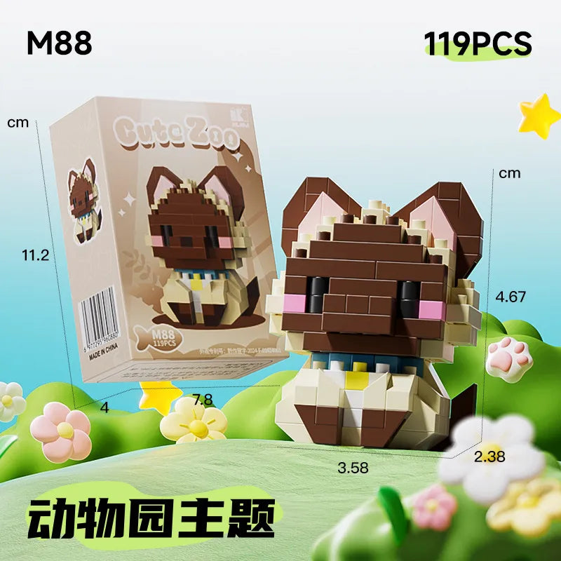 Kids(7-16Years) Children Unisex Animal ABS Building Toys Learning & Education Toys
