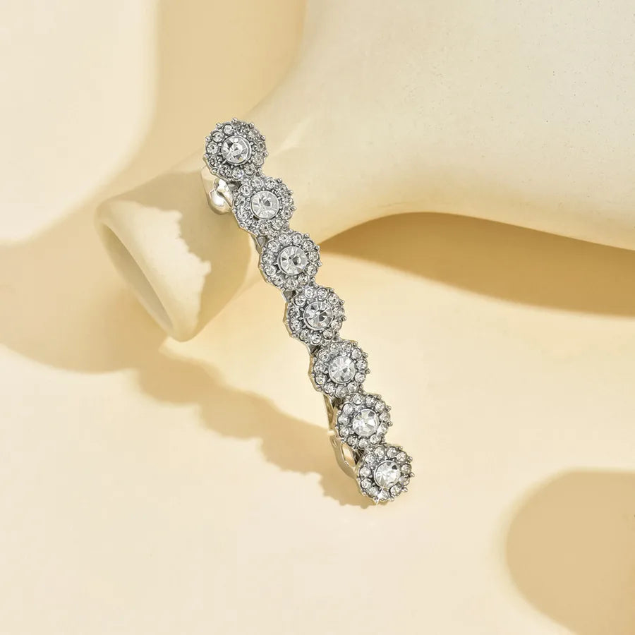 Elegant Women's Geometric Rhinestone Hair Pins