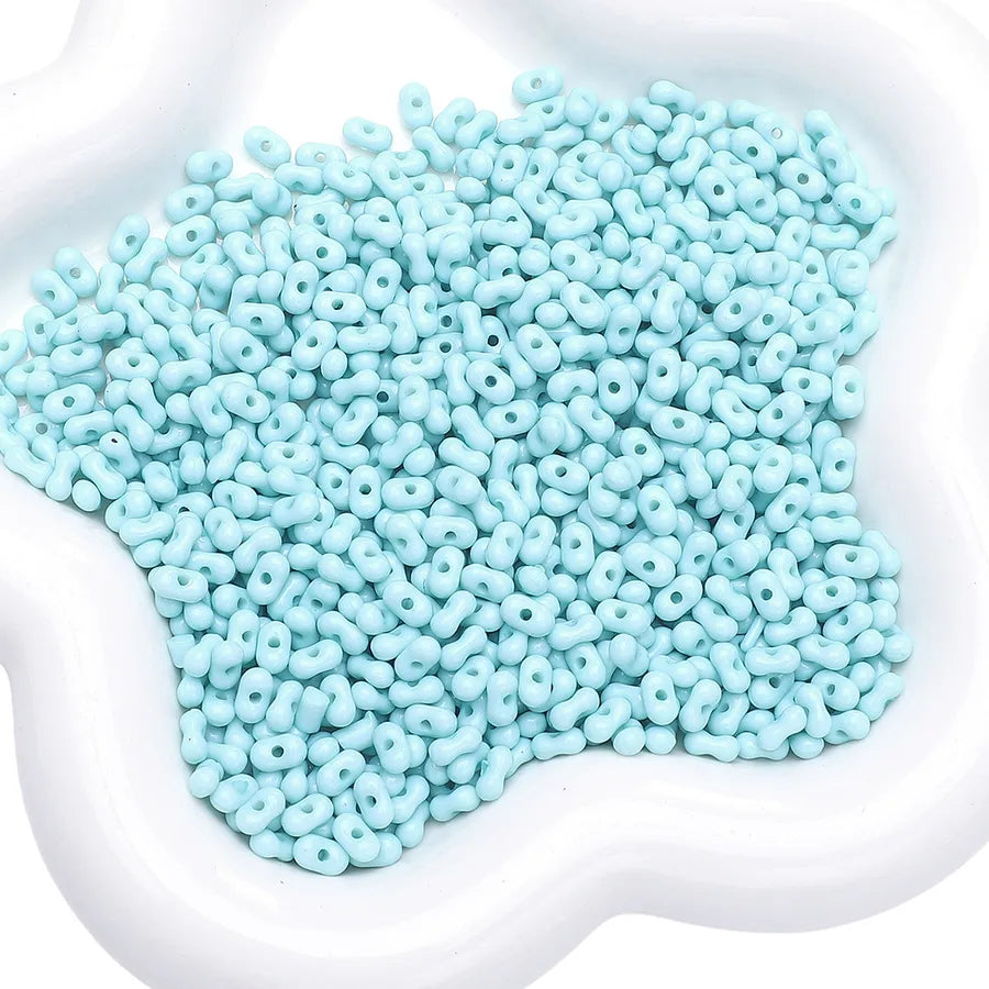 1 Set Arylic Solid Color Beads