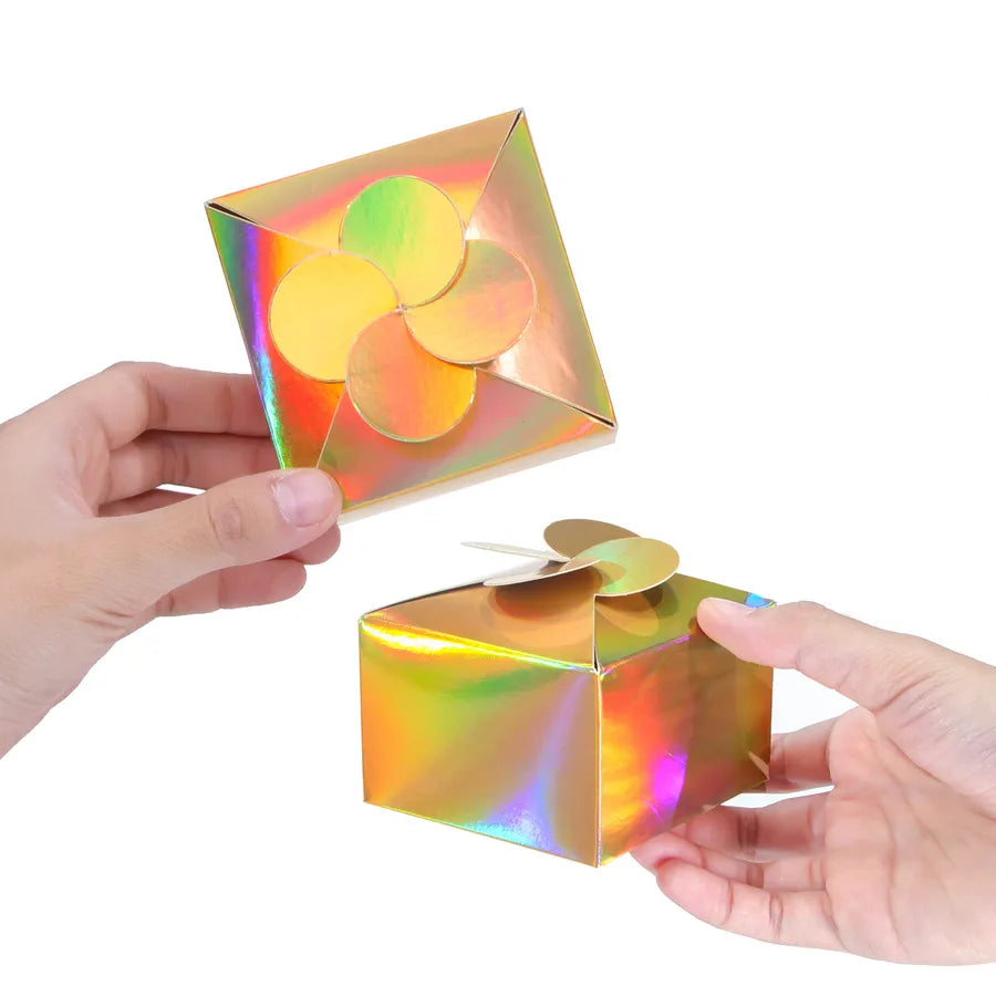 Wedding Solid Color Paper Holiday Wedding Party Gift Box Gift Wrapping Supplies