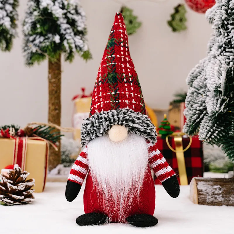 Christmas Classic Style Color Block Polyester Holiday Decorative Props