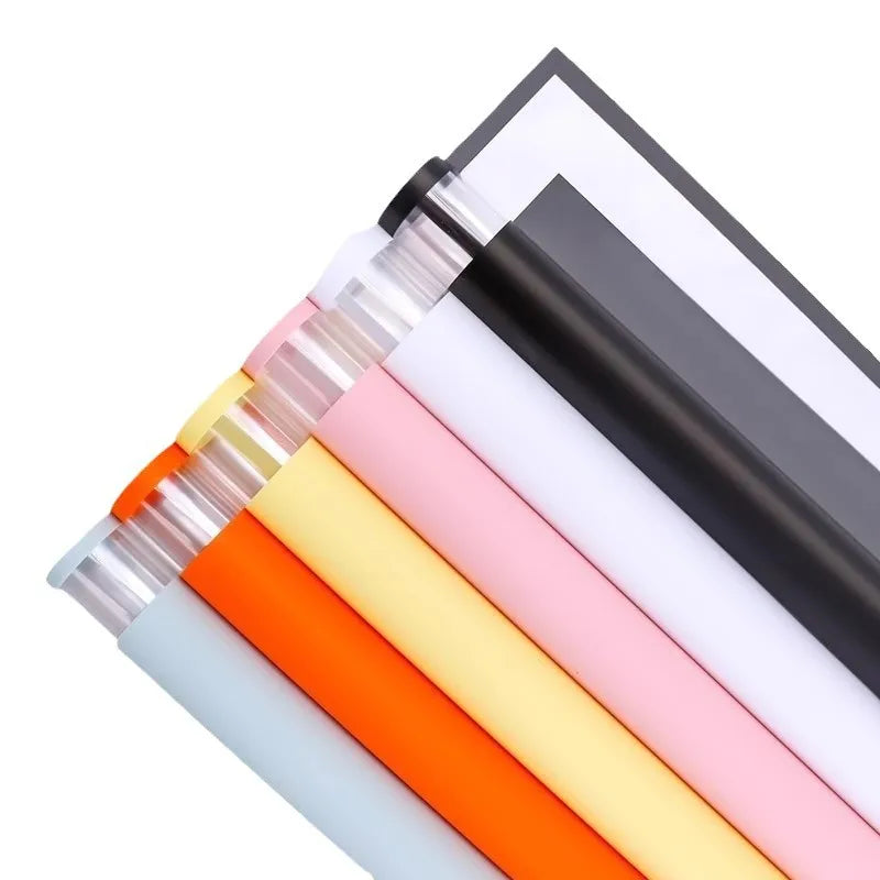 Casual Simple Style Solid Color OPP Date Festival Gift Wrapping Supplies Party Supplies Gift Wrapping Supplies 20 PCS/Package
