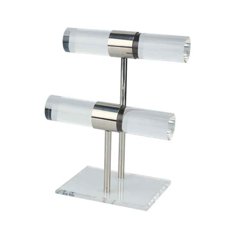1 Piece Arylic Elegant Simple Style Geometric Jewelry Display Jewelry Rack
