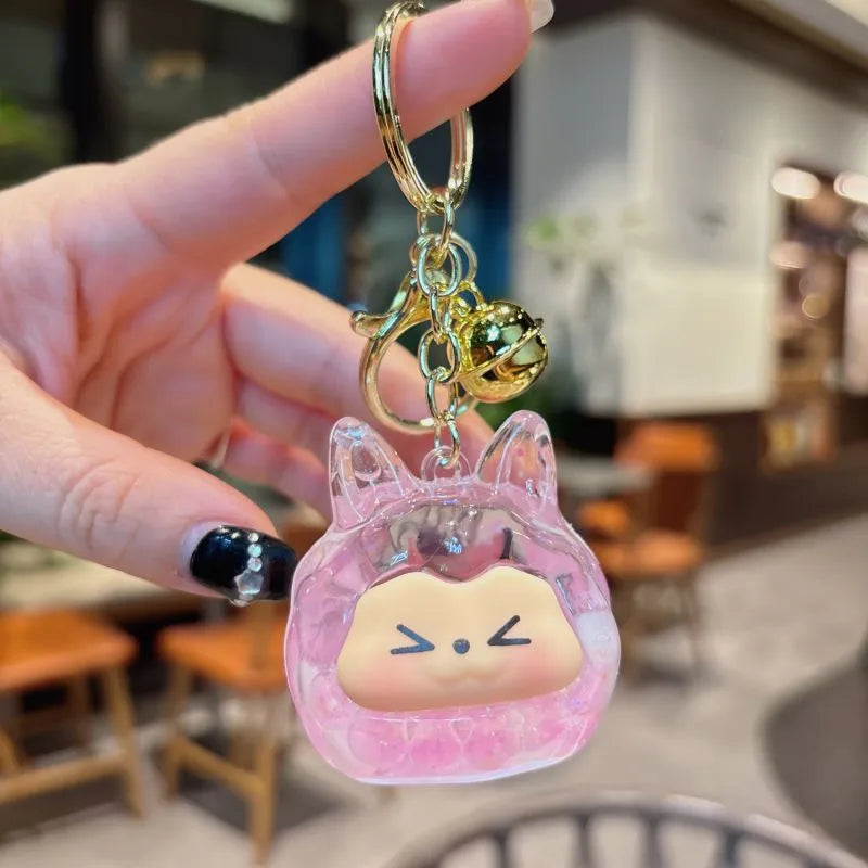 1 Piece Cute Cartoon Character Acrylic Unisex Bag Pendant Keychain