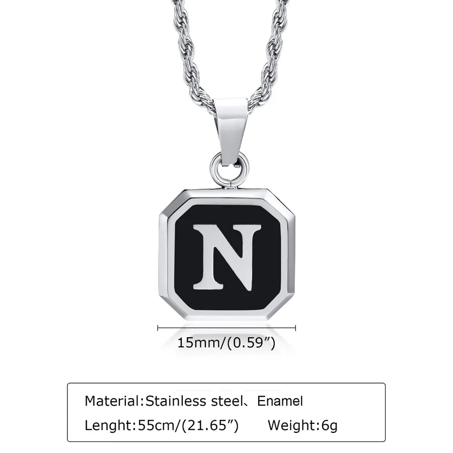 304 Stainless Steel Hip-Hop Enamel letter