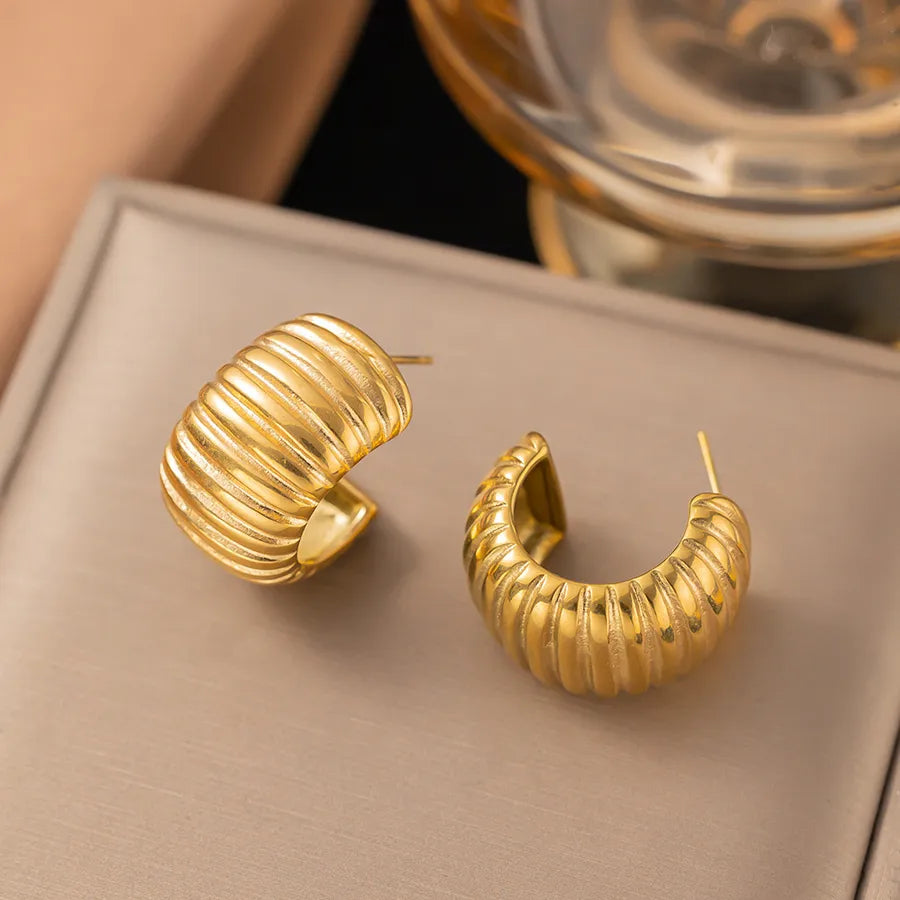 1 Pair IG Style Elegant Vintage Style Heart Shape Flower Butterfly 304 Stainless Steel Drop Earrings Ear Studs