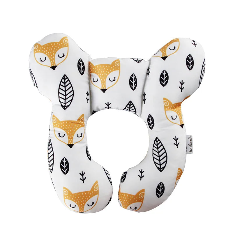 baby head protector u-shape pillow cart fixed head pillow car seat sleeping protection head neck pillow wholesale