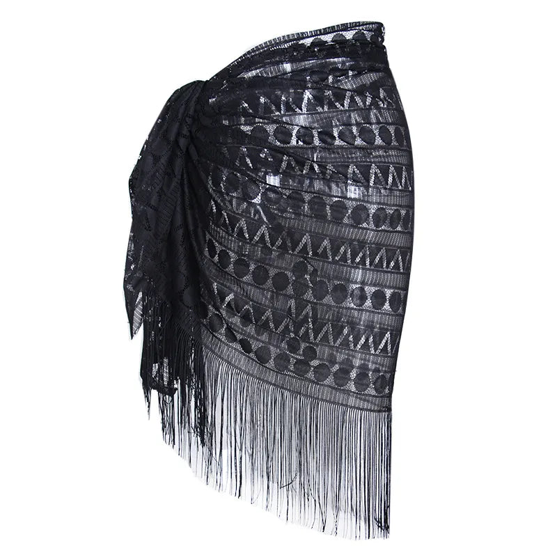 Women's Solid Color Vacation Cover Ups