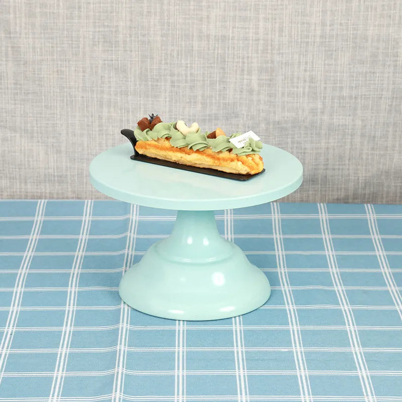 Nordic Style Solid Color Iron Daily Party Cake stand