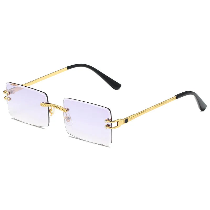 Vacation Simple Style Color Block Pc Square Full Frame Women's Sunglasses