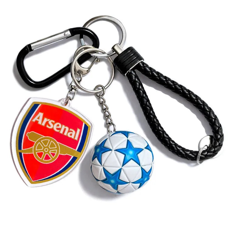 Streetwear Letter Football Acrylic + Plastic Plastic Unisex Spring Ring Trigger Clasp Closure Keychain