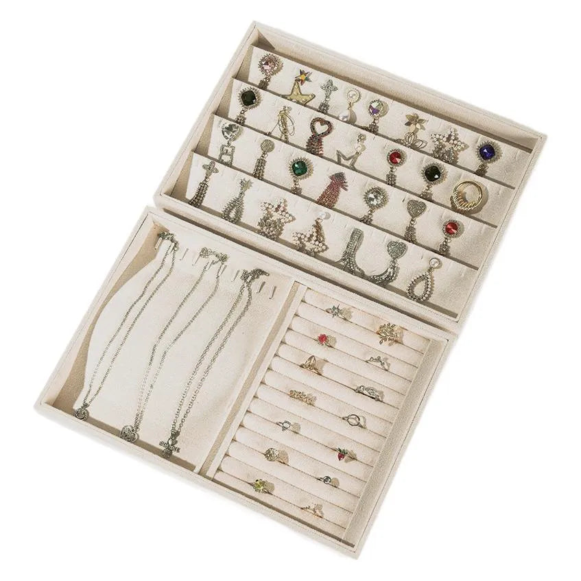 1 Piece velvet Flannel Casual Elegant Solid Color Jewelry Display Jewelry Rack