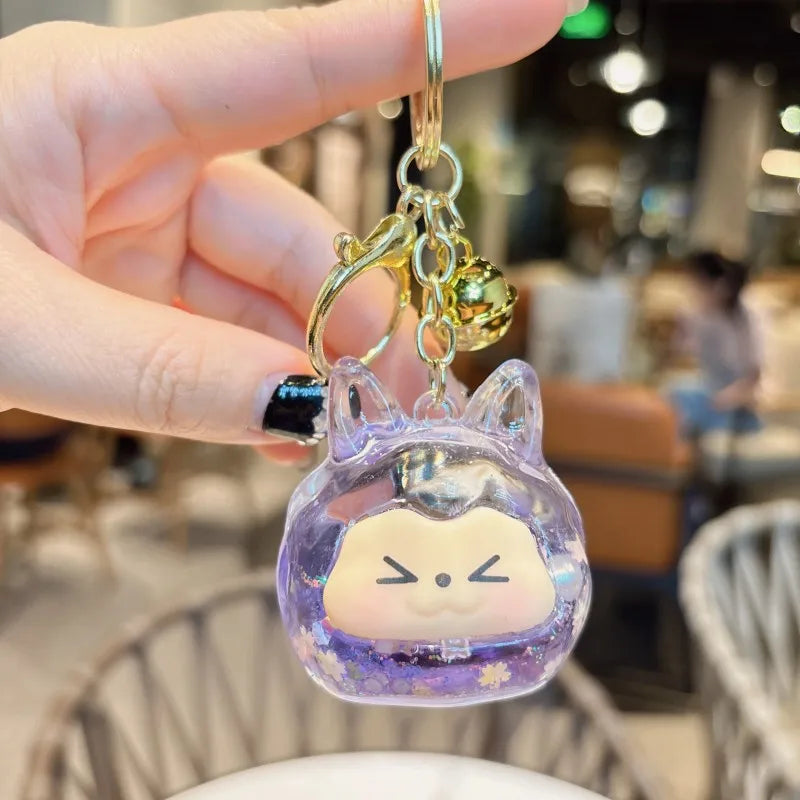 1 Piece Cute Cartoon Character Acrylic Unisex Bag Pendant Keychain
