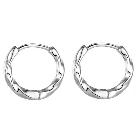 1 pair simple style geometric plating copper earrings