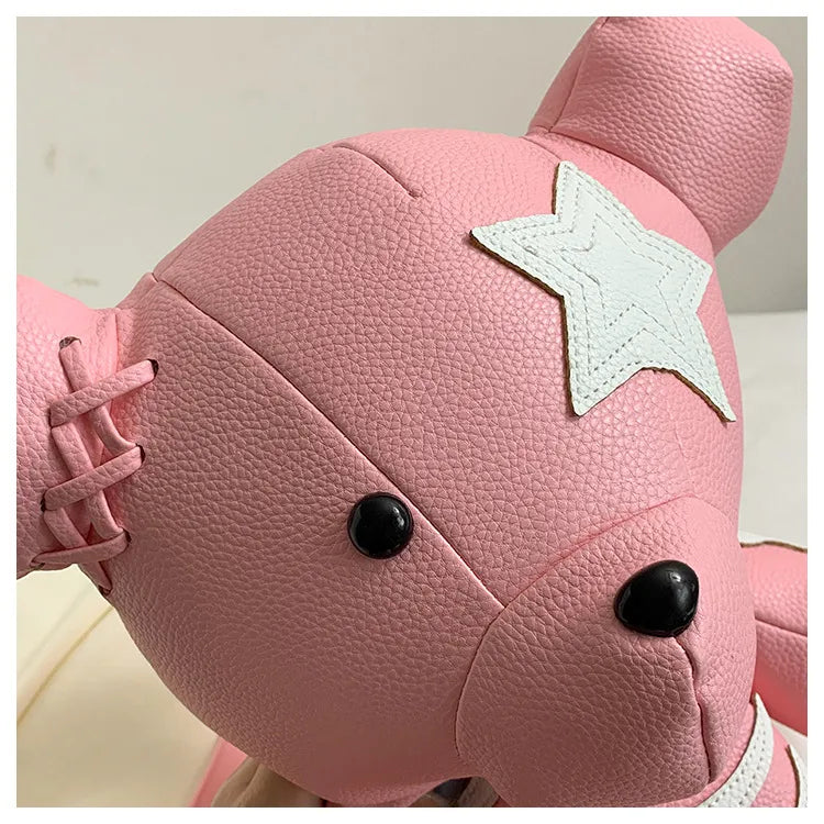 Waterproof Bear Solid Color Casual Travel Women's Backpack