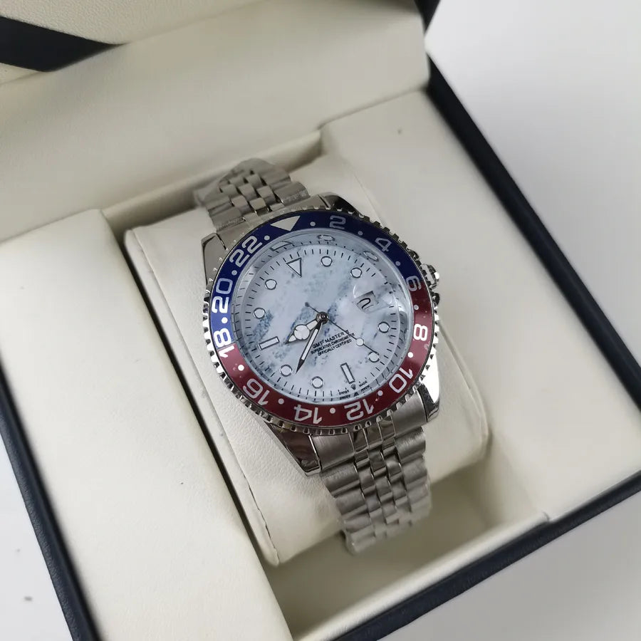 Simple Style Geometric Horseshoe Buckle Quartz Watch Men's Watches