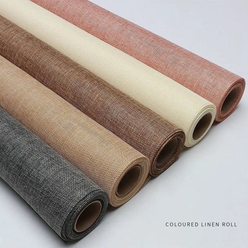 Simple Style Solid Color Cloth Daily Korean Floral Wrapping Paper Party Supplies Gift Wrapping Supplies 1 Piece