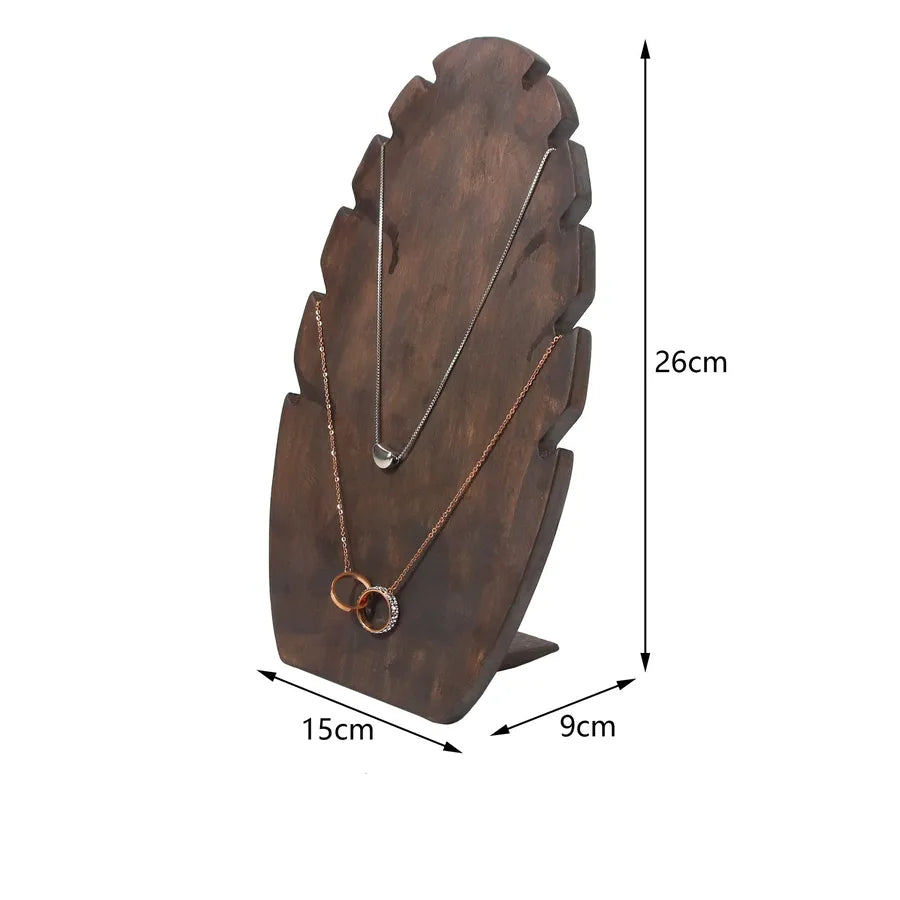 Factory in Stock Creative Jewelry Stand Log Vintage Display Stand Set Necklace Ear Stud Bracelet Bead Tray
