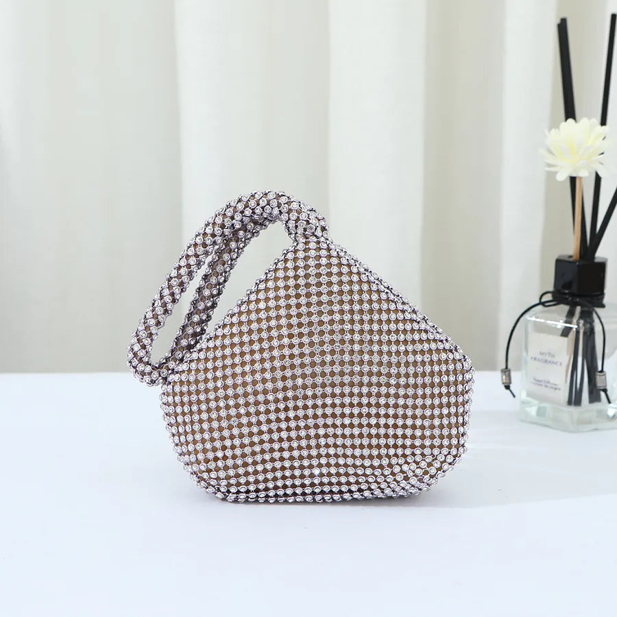 Foreign trade hot sale women's bag mine bag diamond fashion women's bag hand bag personality all-match handbag dinner bag wholesale