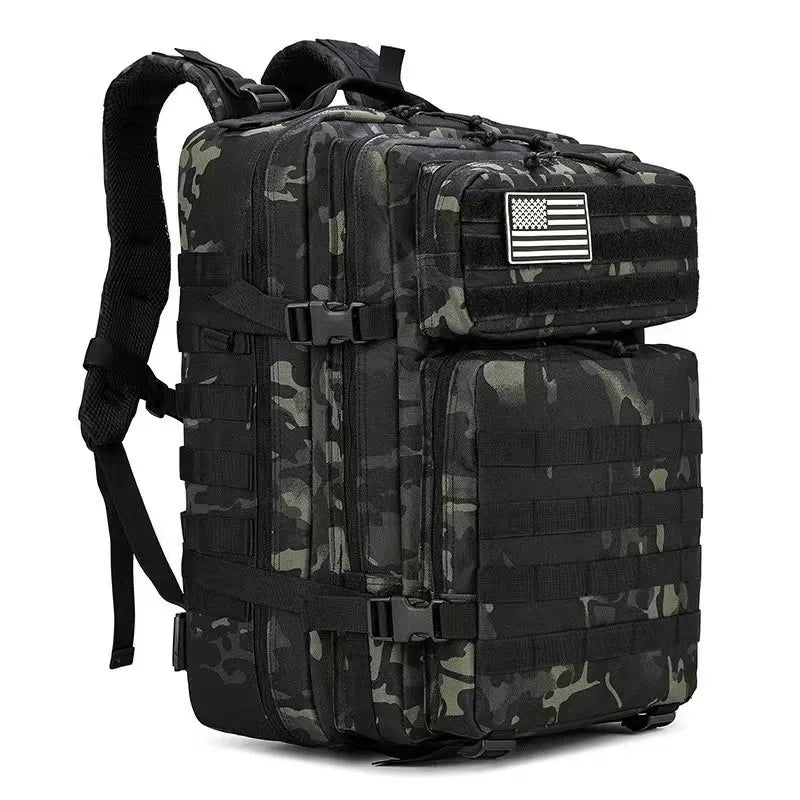 Big 3P Bag Tactical Backpack Military Fan Special Forces Travel Outdoor Camouflage Sports Bag Large Capacity Mountaineering Backpack
