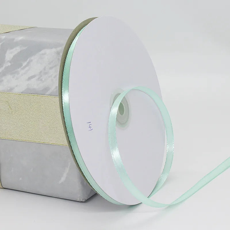Classic Style Solid Color Polyester Wedding Birthday Party Supplies Gift Wrapping Supplies 1 Roll
