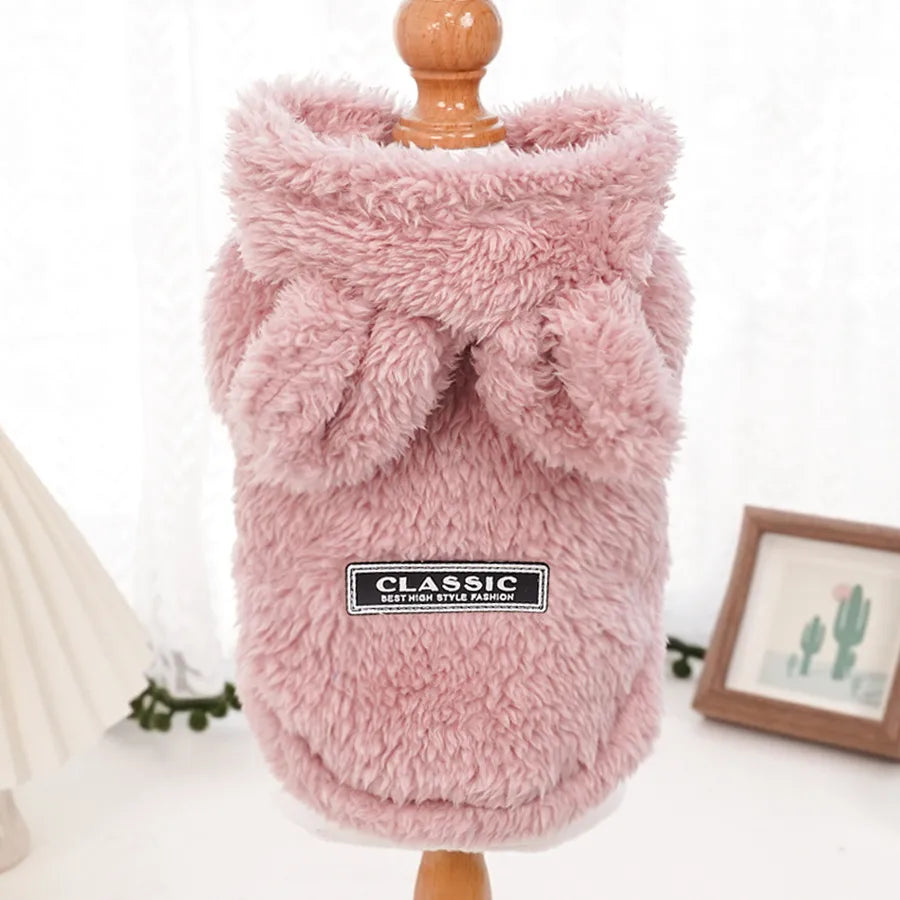Simple Style Polyester Solid Color Pet Clothing